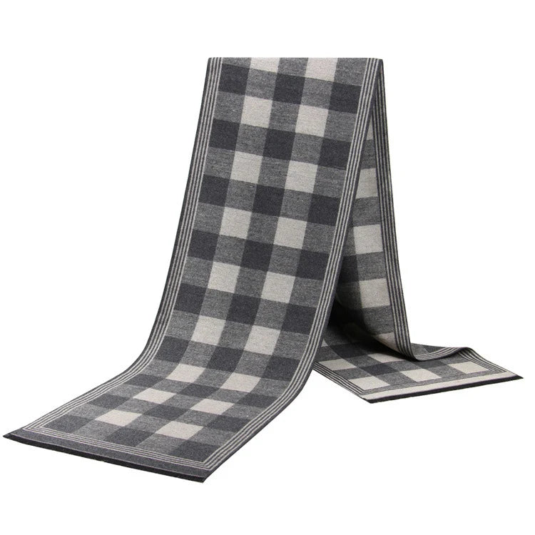 Cashmere-Feel Knit Scarf & Shawl