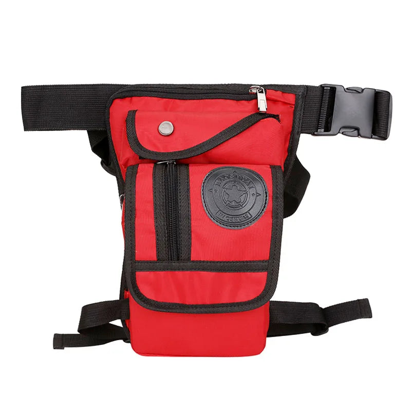 Men's Drop Leg Bag – Tactical Fanny Pack & Motorcycle Rider Waist Pack