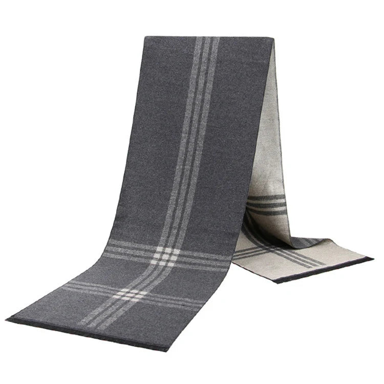 Cashmere-Feel Knit Scarf & Shawl
