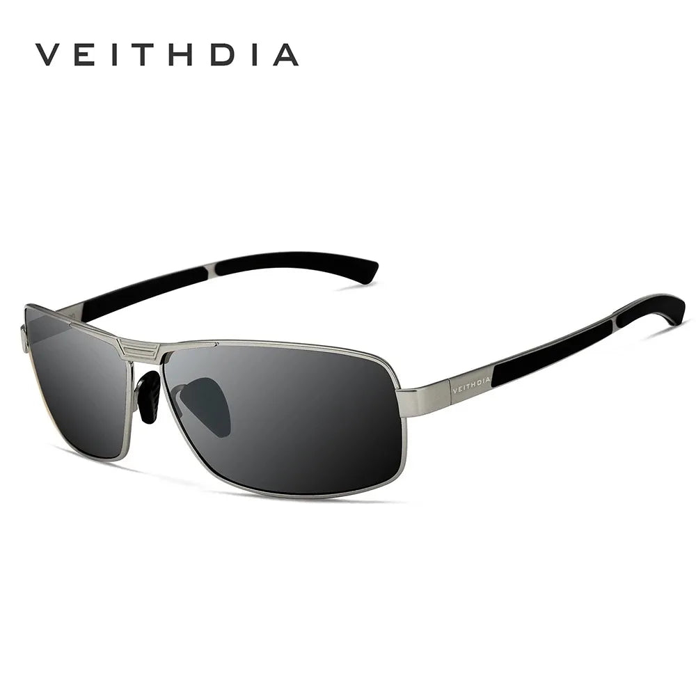VEITHDIA Sports Cycling Sunglasses | Polarized UV400 | Rubber & Metal Frame
