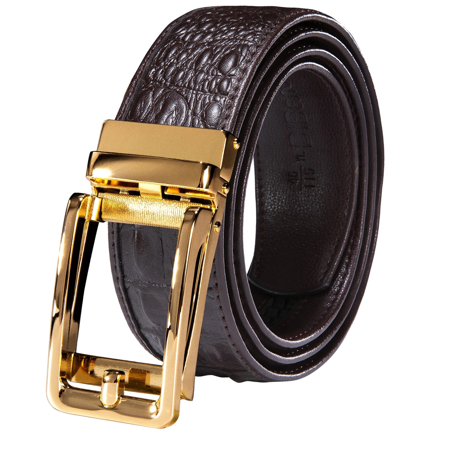 Men's Genuine Leather Ratchet Belt – Multi-Colour Collection