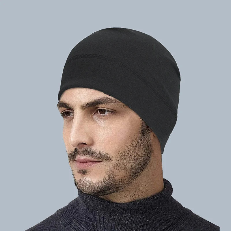 Fleece Skull Cap – Windproof Cycling & Running Beanie | Men's & Women's