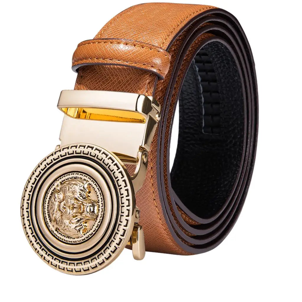 Men's Genuine Leather Ratchet Belt – Multi-Colour Collection