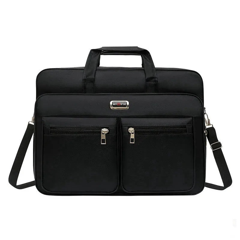 High-Quality Large Capacity Business Bag Oxford Cloth Handheld Travel Laptop Bag Waterproof Wear-Resistant for Business Trip