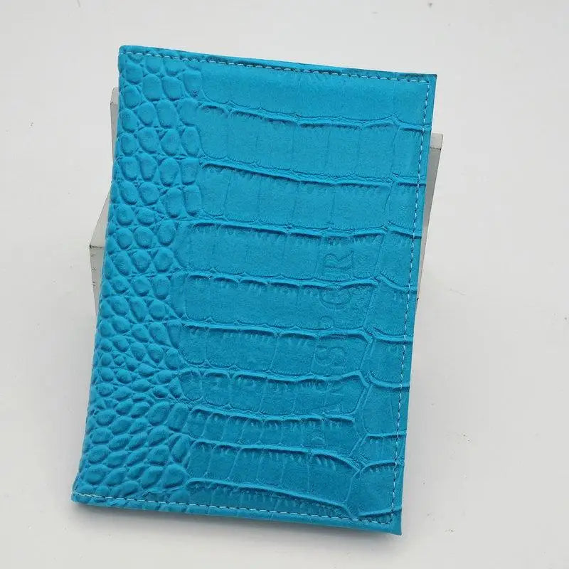 Functional Waterproof Passport Wallet in PU Leather with Extra Credit Card Slots