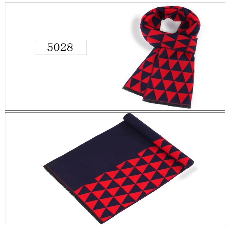 Men's Plaid Scarf