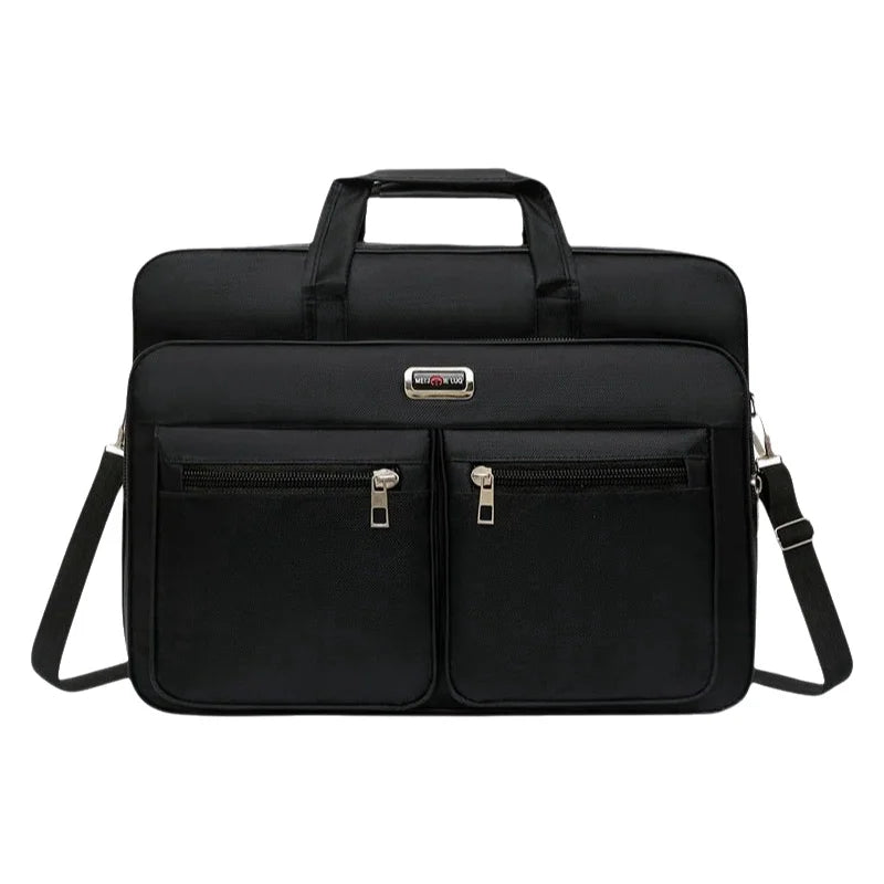 High-Quality Large Capacity Business Bag Oxford Cloth Handheld Travel Laptop Bag Waterproof Wear-Resistant for Business Trip