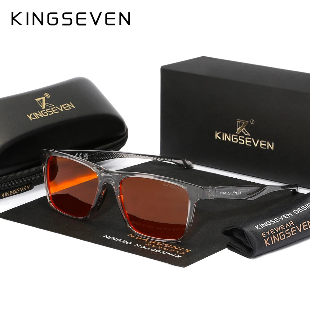 KINGSEVEN Casual Blue Light Glasses – Rectangle Frame