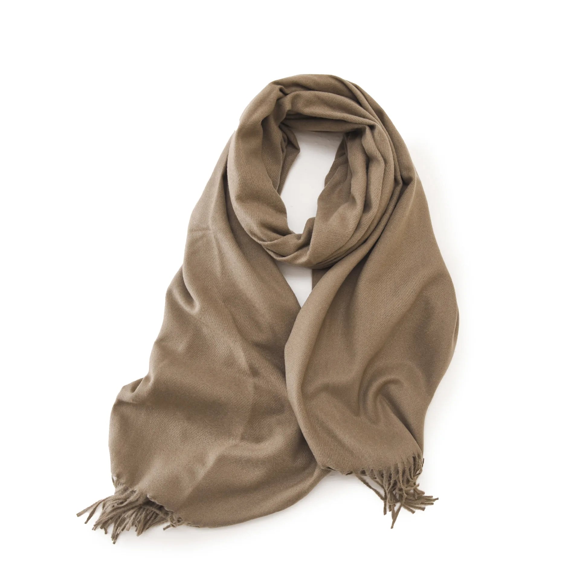 Men's Soft Winter Scarf | Warm Tassel Wrap & Shawl