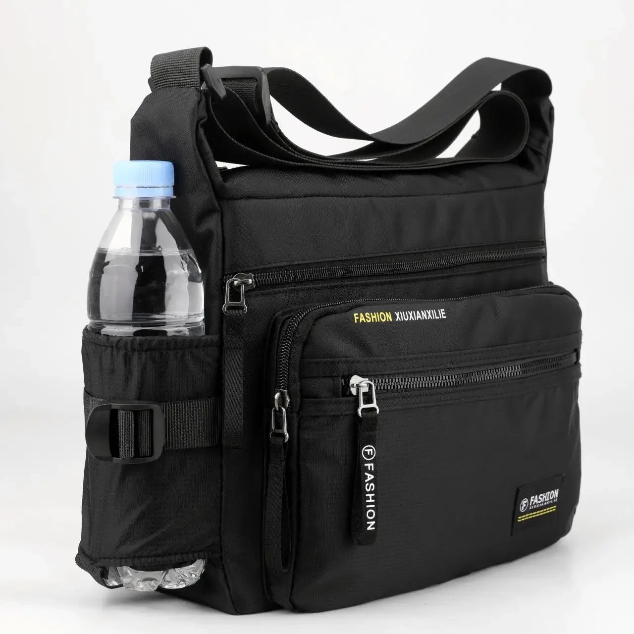 Men's Nylon Crossbody & Shoulder Bag – Casual Tote Messenger for Travel & Daily Use