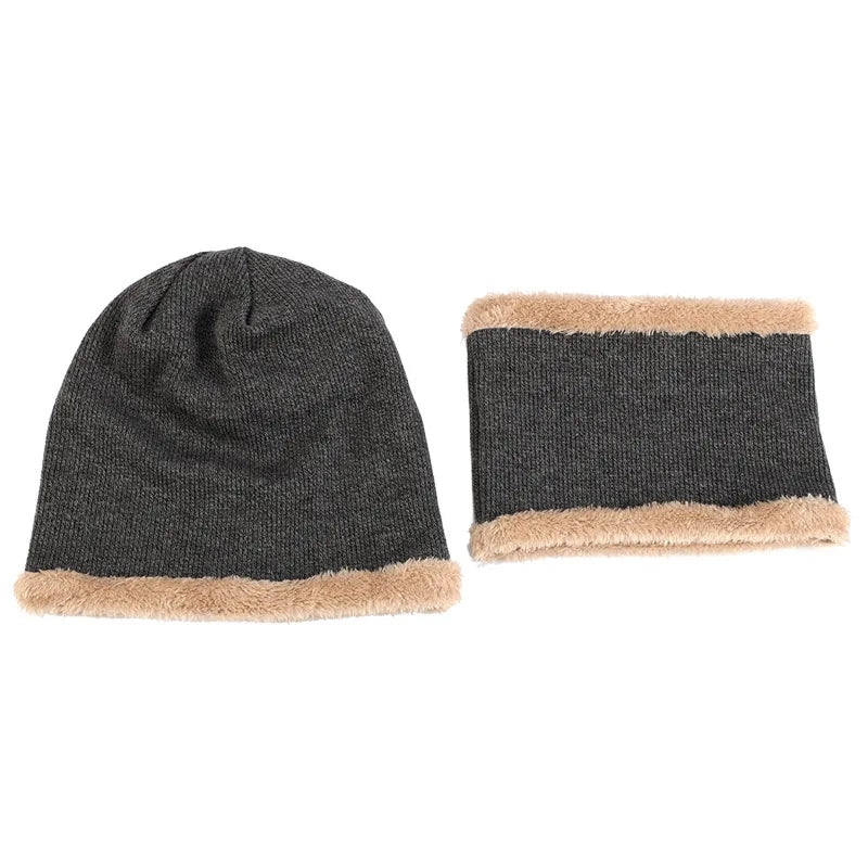 Knit Beanie & Scarf Set – Warm Winter Accessory Set | Unisex