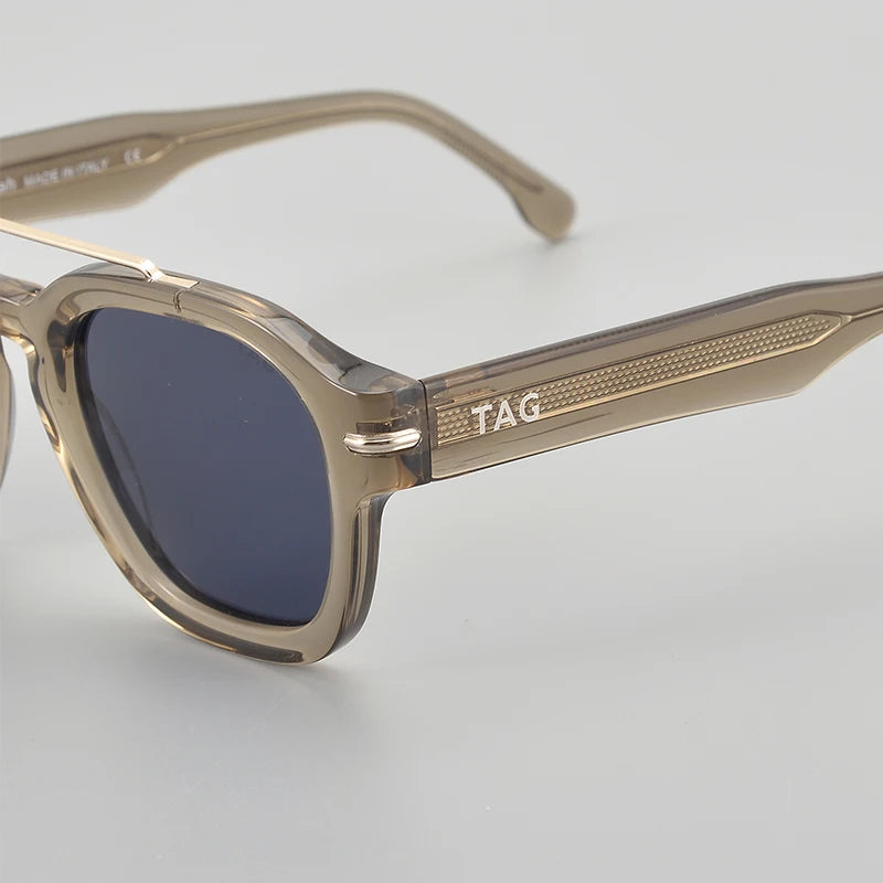 TAG Hezekiah 8775 Polarized Photochromic Oval Sunglasses