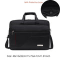 Oxford Cloth Laptop Bags Men Large Capacity Briefcase Business Travel Shoulder Pouch
