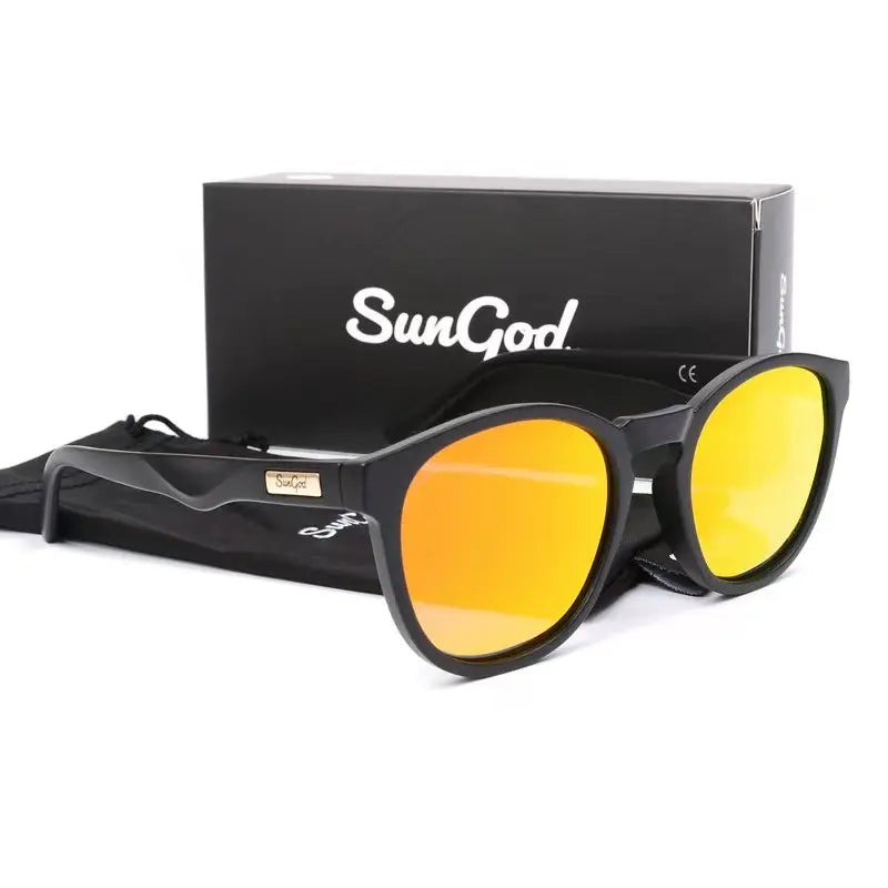SunGod Miras Square Sport Sunglasses – Polarized UV400 Lens | Men's
