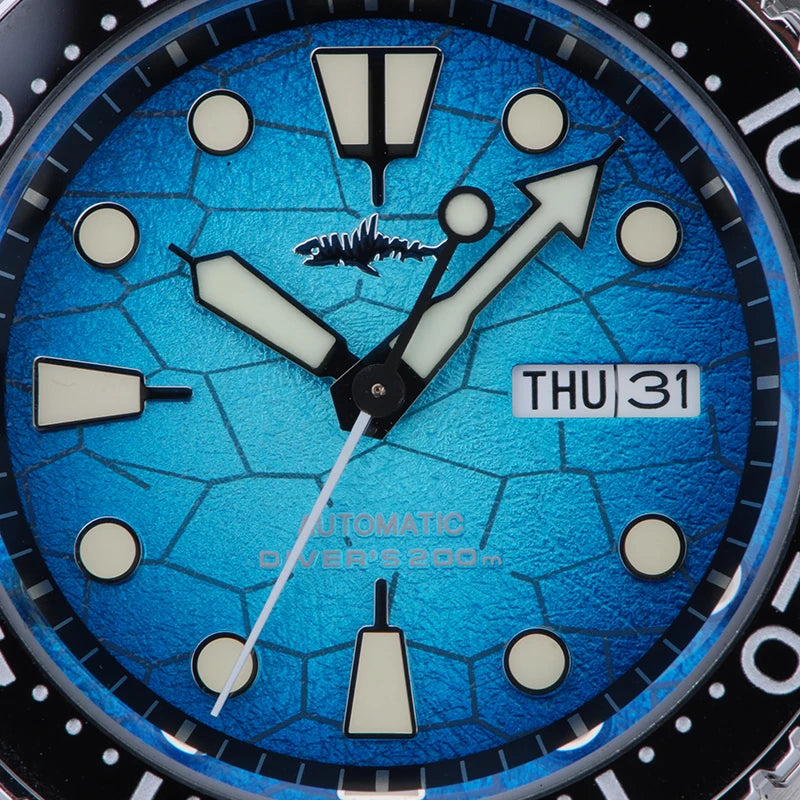 HEIMDALLR Turtle King Automatic Dive Watch – NH36, Sapphire Crystal, 200m Water Resistant