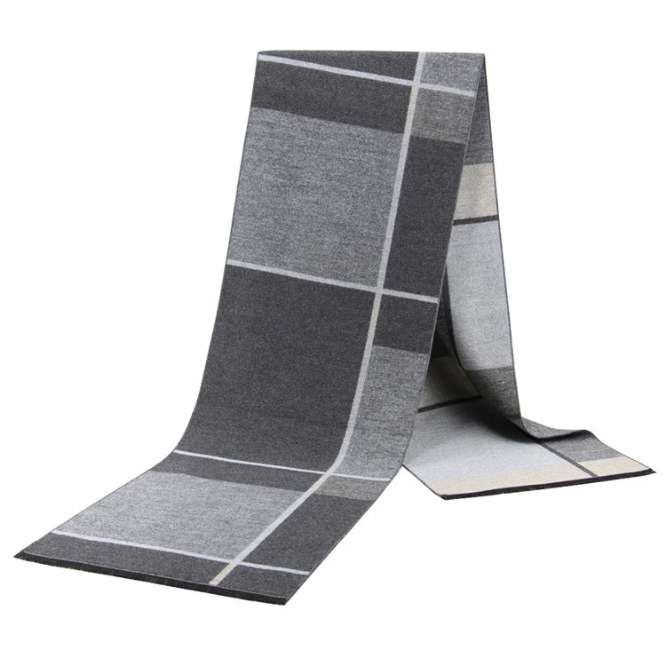 Cashmere-Feel Knit Scarf & Shawl