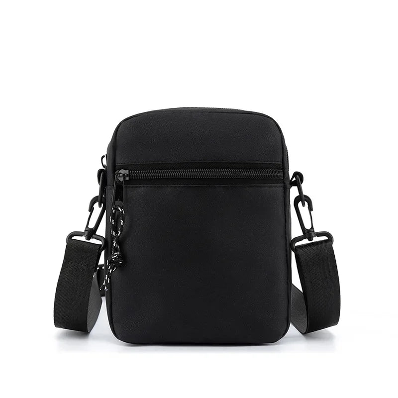 Oxford Baguette Crossbody Bag – Compact Unisex Satchel & Shoulder Bag