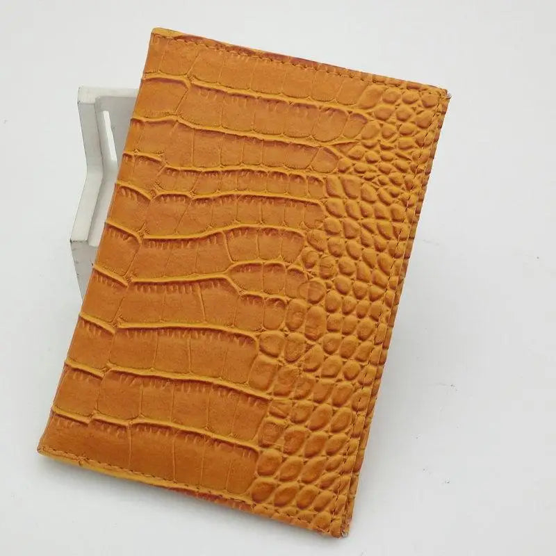 Functional Waterproof Passport Wallet in PU Leather with Extra Credit Card Slots
