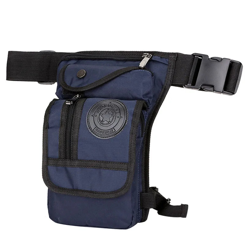 Men's Drop Leg Bag – Tactical Fanny Pack & Motorcycle Rider Waist Pack