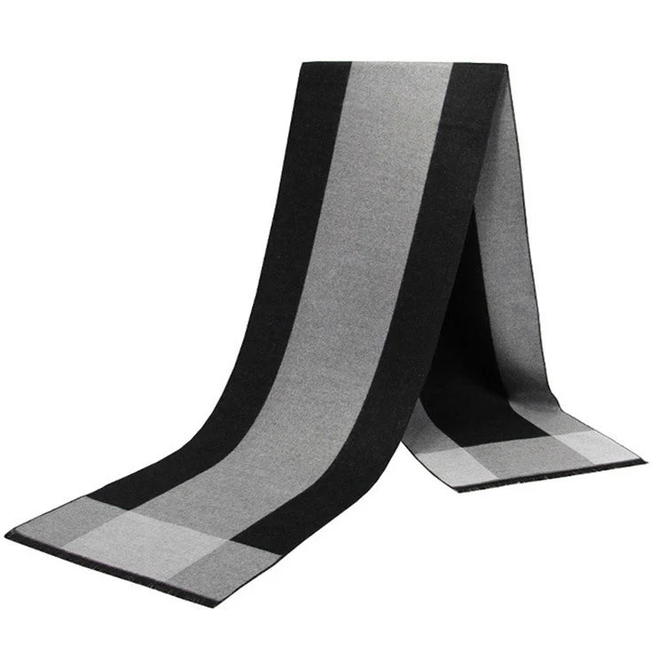 Cashmere-Feel Knit Scarf & Shawl