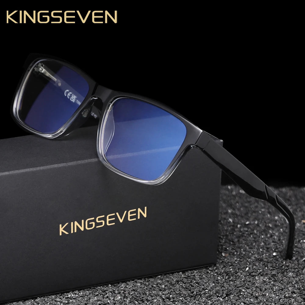 KINGSEVEN Classic Blue Light Blocking Glasses – Unisex