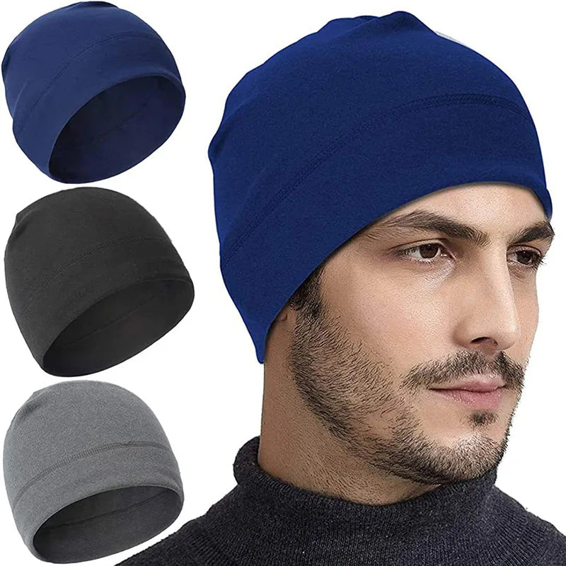 Fleece Skull Cap – Windproof Cycling & Running Beanie | Men's & Women's