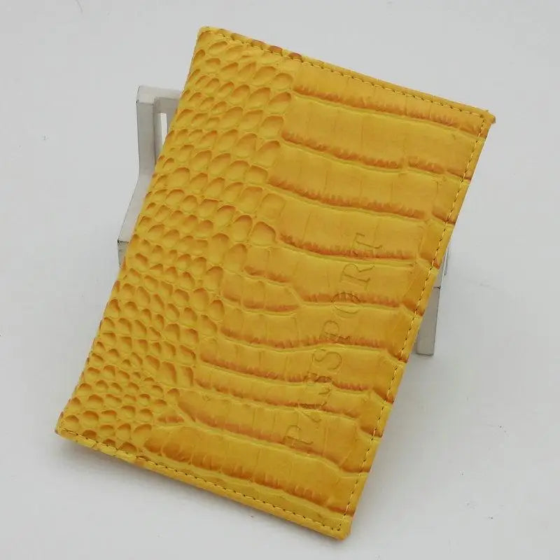 Functional Waterproof Passport Wallet in PU Leather with Extra Credit Card Slots