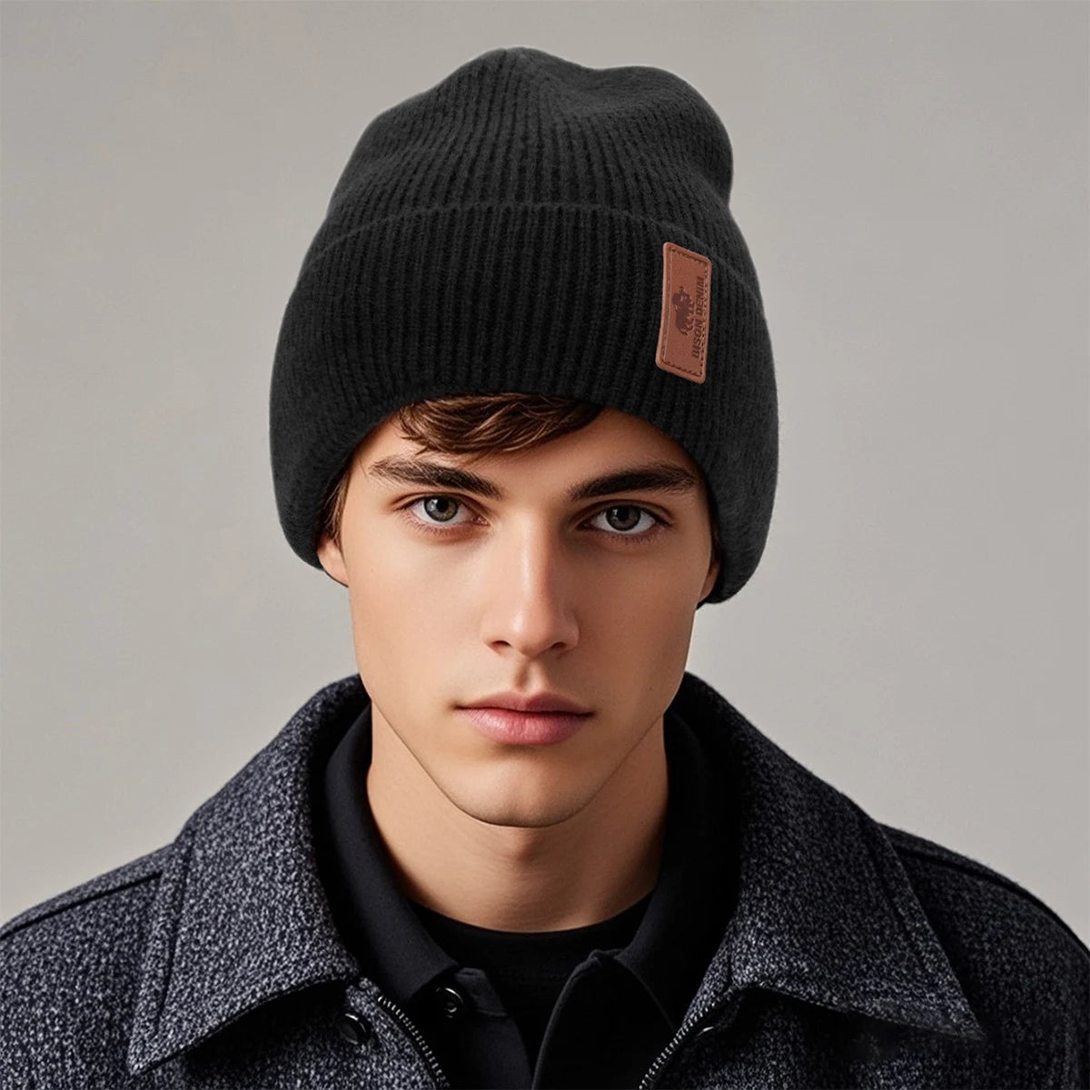 BISON DENIM Knitted Winter Beanie