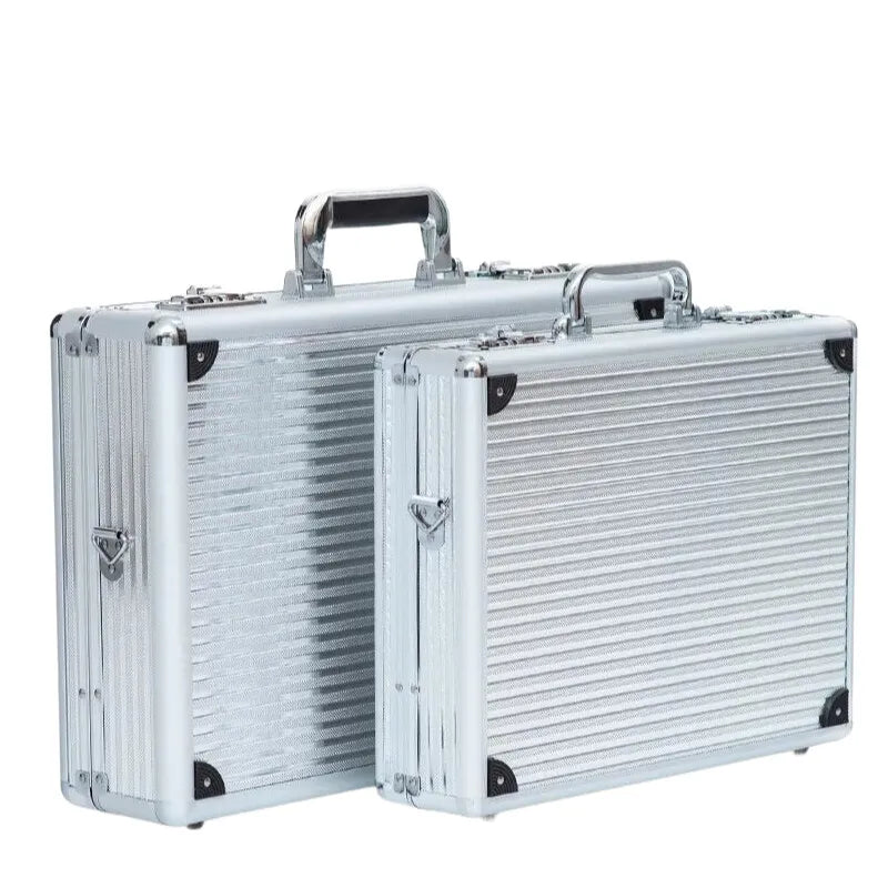 Hard Shell Security Briefcase | Locking Hasp, 15" Laptop, Documents & Tool Storage