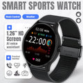 LIGE Smart Watch – 1.28" Round Display, Bluetooth Calling, Voice Assistant, IP67