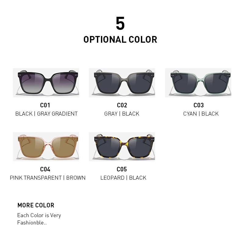 Merry's Women's Square Polarised Sunglasses — Fashion Frame