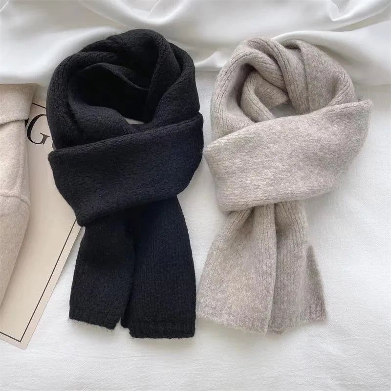 Sheep Wool Knit Scarf