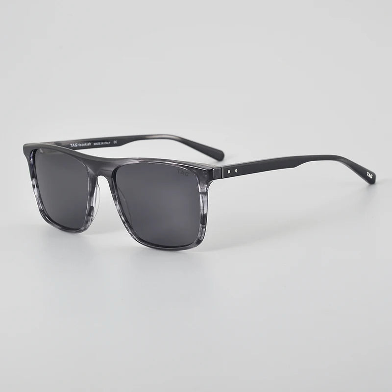 TAG Hezekiah 8708 Polarized Photochromic Square Sunglasses