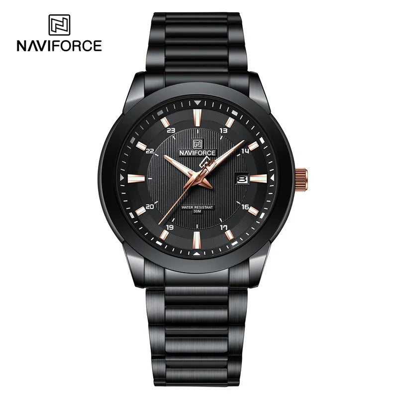 NAVIFORCE NF8029 Fashion Sport Watch | Stainless Steel | Luminous | Date Display