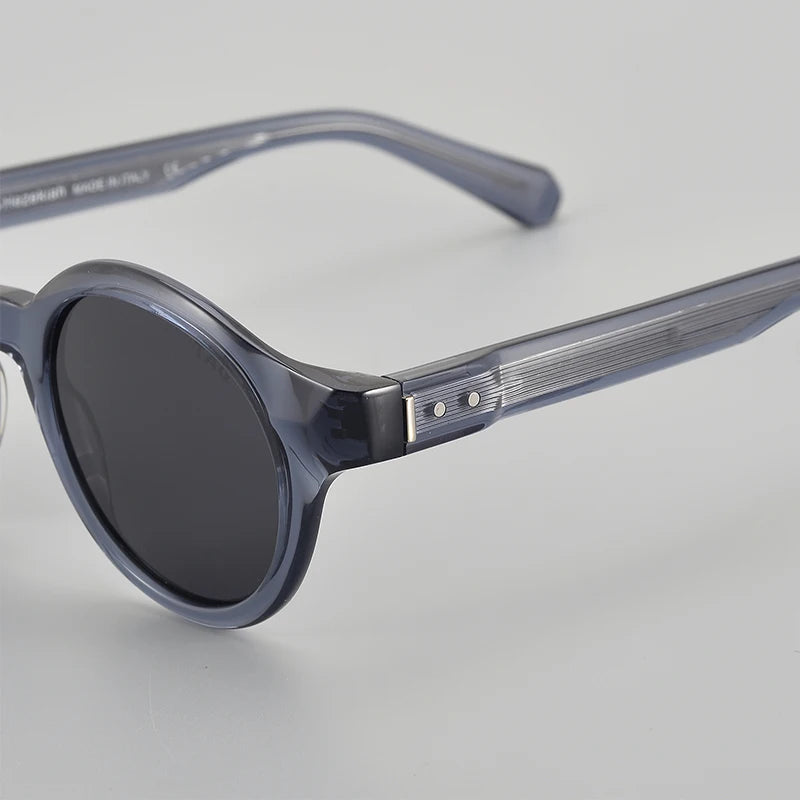 TAG Hezekiah T8766 Polarized Photochromic Round Sunglasses