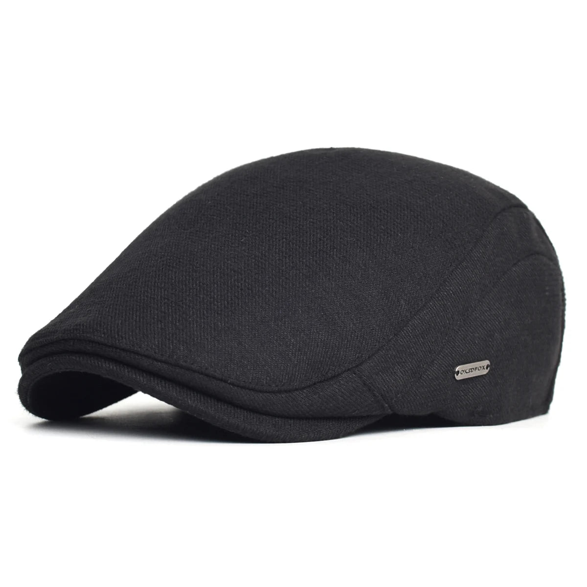 Thick Warm Newsboy Flat Cap – Soft Retro Driver Hat for Autumn & Winter