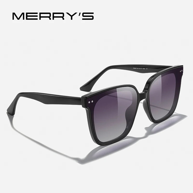 Merry's Women's Square Polarised Sunglasses — Fashion Frame