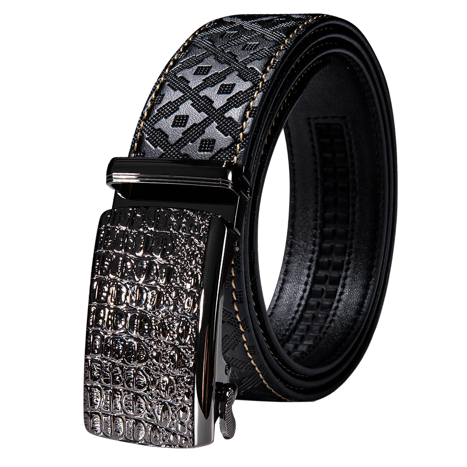 Men's Genuine Leather Ratchet Belt – Multi-Colour Collection