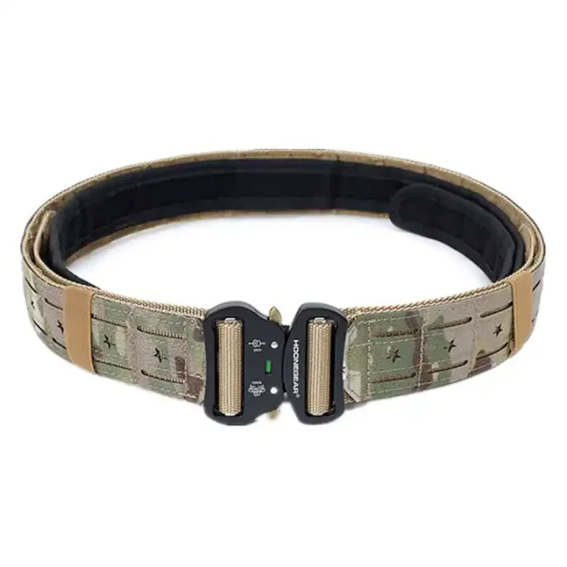 2-Inch Tactical MOLLE Belt – Quick Release Metal Buckle