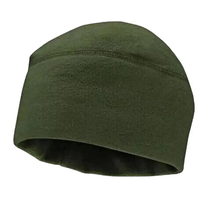 Men's Polar Fleece Beanie – Windproof Winter Hat