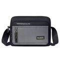 Men's Large Capacity Crossbody Bag – Multi-Pocket Shoulder Bag for Work & Travel