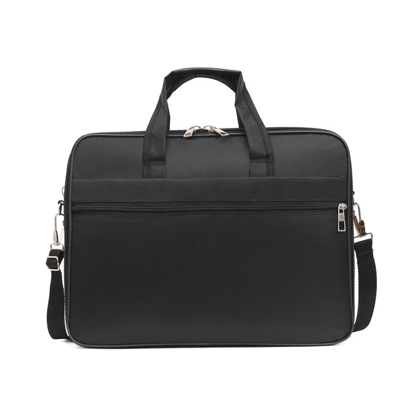 Large Capacity Waterproof Oxford Cloth Shoulder Bag for Men And Women Business Travel Apple Computer Bag Vintage Style