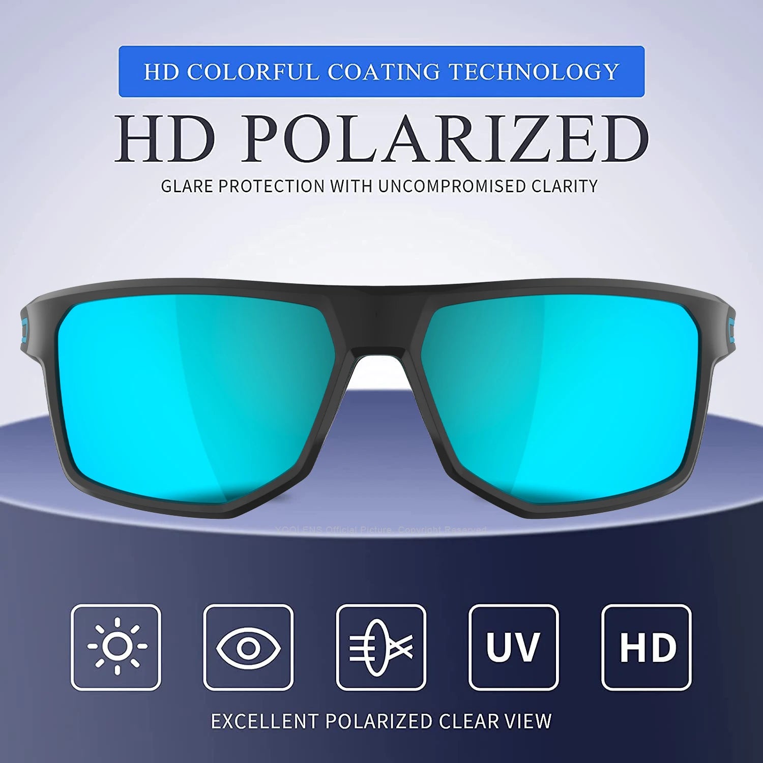 VEITHDIA TR90 Sports Sunglasses – Polarised UV400