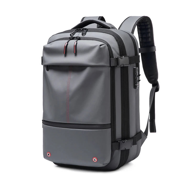 Infeylay 150219 Vacuum Compression Travel Backpack – 36–55L, 17" Laptop, Expandable